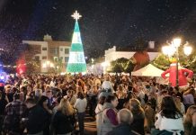 FOTOS | Los Barrios inicia su Navidad con el encendido del alumbrado