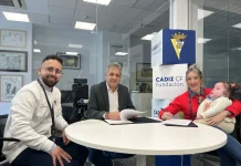 Cádiz CF Fundación firma convenios con El Camino de Valentina