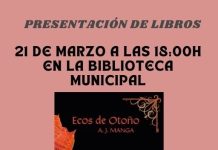 El XII Ciclo ‘Escritores’ comienza el viernes con la presentación de “Ecos de otoño”