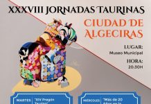 Estrella Morente y David Galván en las Jornadas de Tauromaquia de Algeciras