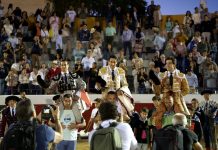 Puerta grande para un firme David Galván en Bargas