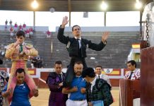 Pleno de David Galván en Ejea de los Caballeros