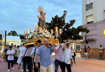 FOTOS | La imagen de la patrona regresa a su templo tras una jornada de celebración