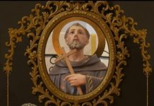 Solemnes cultos en honor a San Francisco de Asís en la Iglesia de San Isidro Labrador