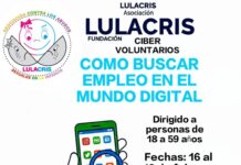 La asociación Lulacris organiza un taller gratuito sobre búsqueda de trabajo en el entorno digital