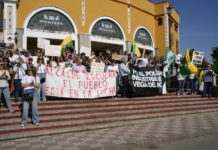 FOTOS | Sentencia popular en las calles: La Vega del Moral es vida, el proyecto industrial es veneno