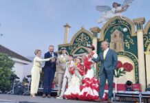 Los Barrios inicia su Feria 2026 con un brillante y bonito acto de pregón y coronación