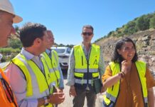 Fomento acomete obras de emergencia en varios puntos de la A-381 para reparar los daños del tren de borrascas