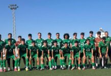 El equipo cadete de la A. D. Los Cortijillos asciende a Segunda Andaluza tras golear al Chipiona