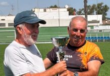 El XIII Trofeo de Fútbol Veteranos recuerda en Palmones a Andrés Sánchez Salas, ‘El Ratón’