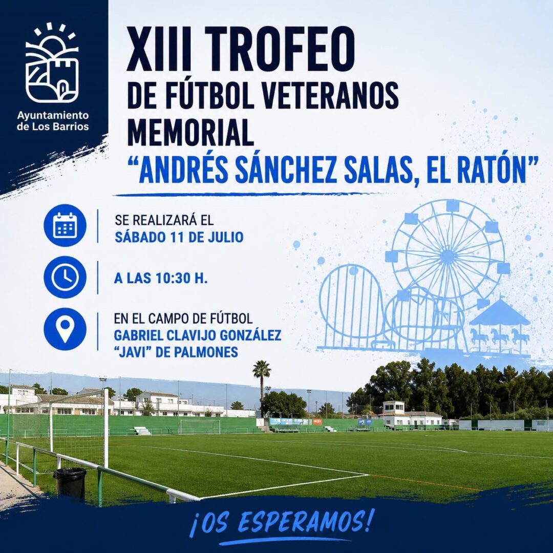2026. XIII Trofeo de Fútbol Veteranos Memorial Andrés Sánchez Salas, 'El Ratón'