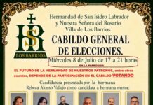 La Hermandad de San Isidro Labrador de Los Barrios convoca su Cabildo General de Elecciones