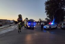 La Policía Local instruye diligencias por un delito contra la seguridad vial tras un aparatoso accidente en la avenida del Tercer Centenario