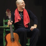 David Lozano, bailando en flamenco