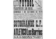 El campo de fútbol San Rafael cumple 30 años